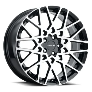 Vision Wheel Street Designs – 474 RECOIL – Black – 17″x8″ 38mm – Summer Wheels – 474-7831GBMF38